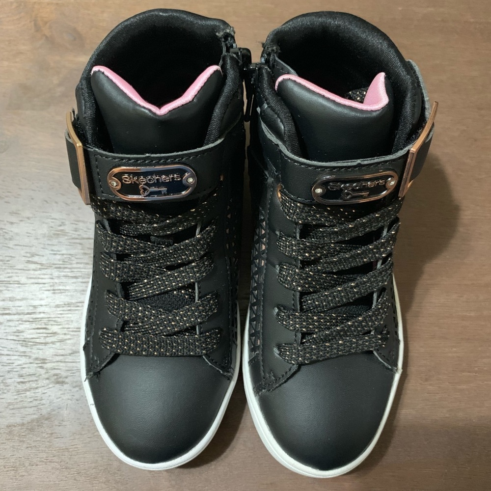 SKECHERS Kids' Shoutouts High Top Shoes